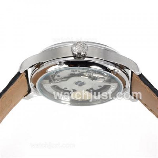 IWC Portuguese Working Power Reserve Automatic with Black Dial-Leather Strap