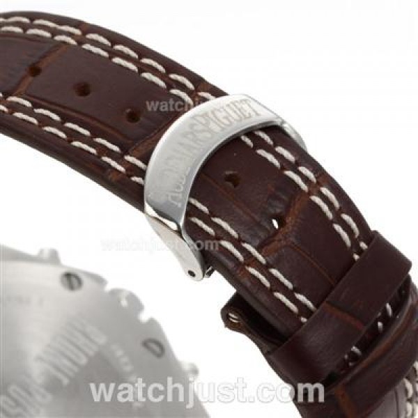Audemars Piguet Royal Oak Offshore Rhone-Fusterie Limited Edition Working Chrono with White Dial-Leather Strap
