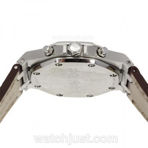 Audemars Piguet Royal Oak Offshore Rhone-Fusterie Limited Edition Working Chrono with White Dial-Leather Strap