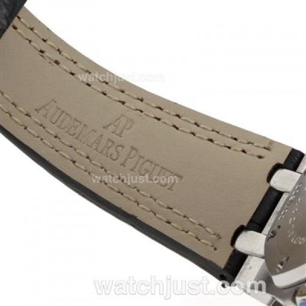 Audemars Piguet Royal Oak Offshore Rhone-Fusterie Limited Edition Working Chrono with Black Dial-Leather Strap