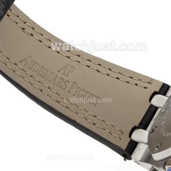 Audemars Piguet Royal Oak Offshore Rhone-Fusterie Limited Edition Working Chrono with Black Dial-Leather Strap