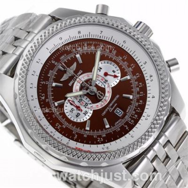 Breitling for Bentley Motors Working Chronograph with Brown Dial S/S