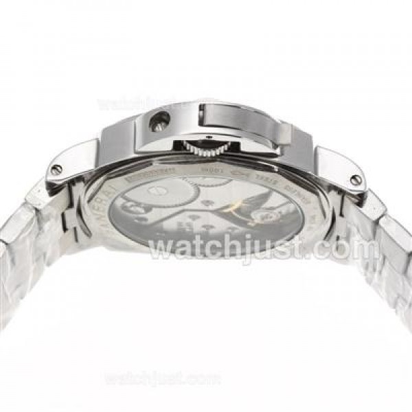 Panerai Luminor Marina OP Logo Unitas 6497 Movement with Black Dial S/S
