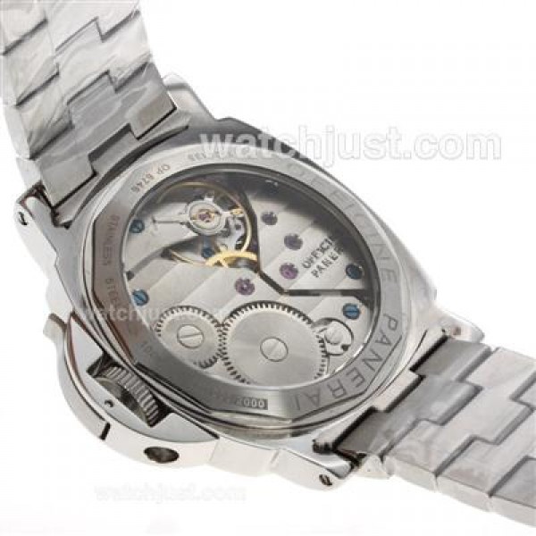 Panerai Luminor Marina OP Logo Unitas 6497 Movement with Black Dial S/S