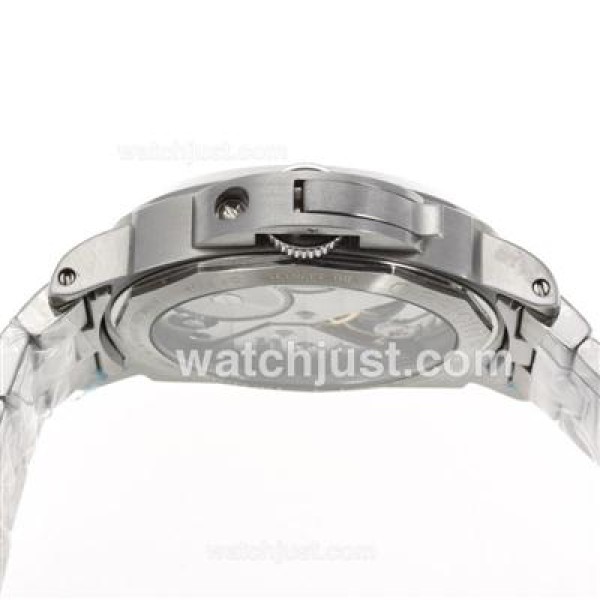 Panerai Luminor Marina OP Logo Unitas 6497 Movement with Black Dial S/S-Brushed Case