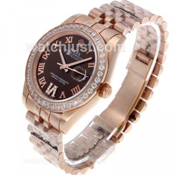 Best 1:1 Rolex Datejust II Fake Watches With Brown Dials For Sale