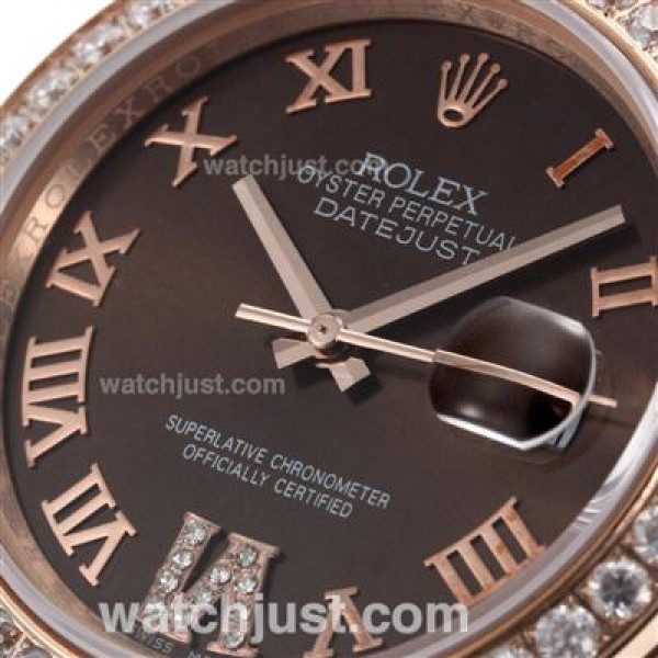 Best 1:1 Rolex Datejust II Fake Watches With Brown Dials For Sale