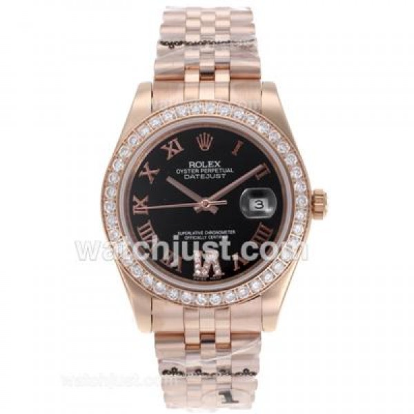 High Quality Rolex Datejust II Fake Watches With Black Dials For Sale
