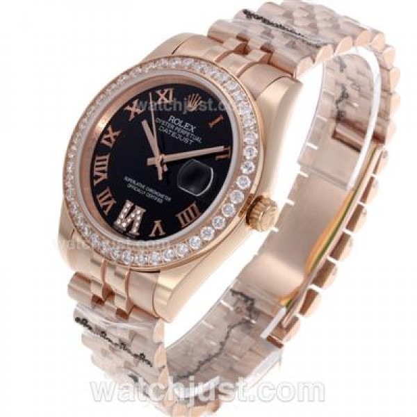 High Quality Rolex Datejust II Fake Watches With Black Dials For Sale