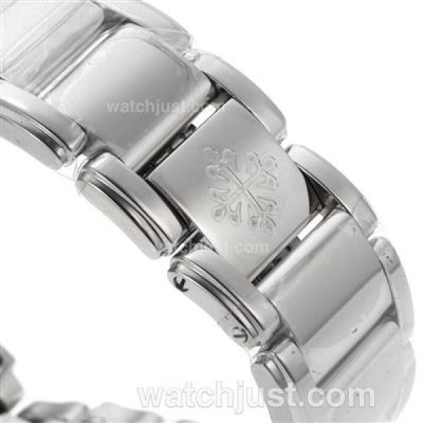 Patek Philippe Twenty-4 Hours Swiss ETA Movement Diamond Markers & Bezel with MOP Dial
