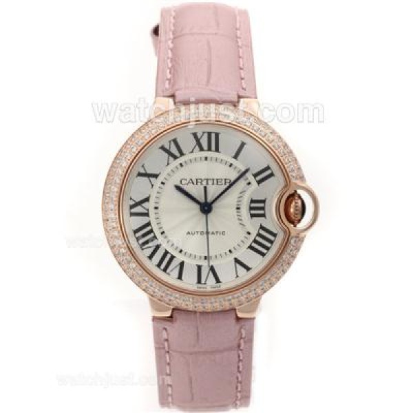 AAA Quality Cartier Ballon Bleu De Cartier Replica Watches With White Dials For Sale