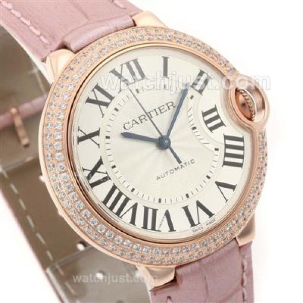 AAA Quality Cartier Ballon Bleu De Cartier Replica Watches With White Dials For Sale