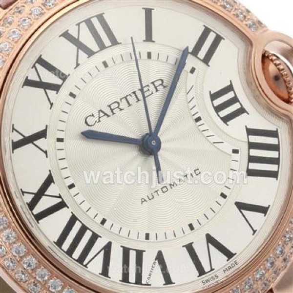 AAA Quality Cartier Ballon Bleu De Cartier Replica Watches With White Dials For Sale