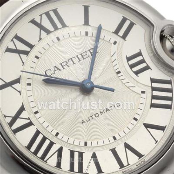 UK Best Quality Cartier Ballon bleu de Cartier Fake Watches With White Dials For Sale