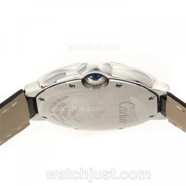 UK AAA Quality Cartier Ballon bleu de Cartier Replica Watches With White Dials For Sale