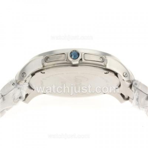Cartier Calibre de Cartier with Black Dial S/S-Couple Watch