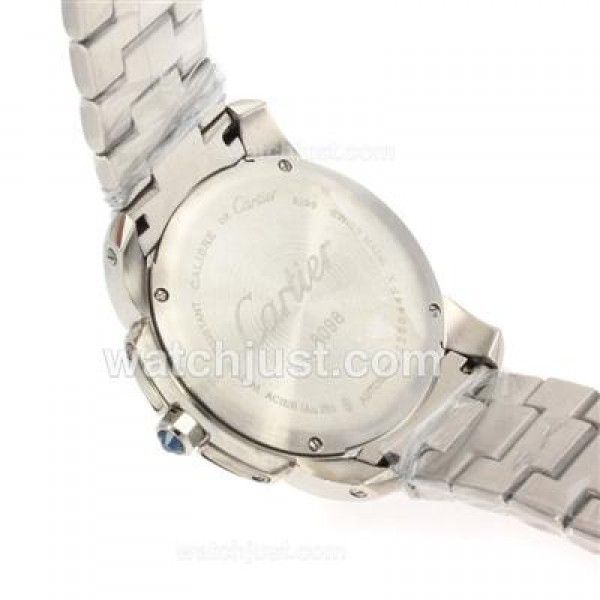 Cartier Calibre de Cartier with Black Dial S/S-Couple Watch
