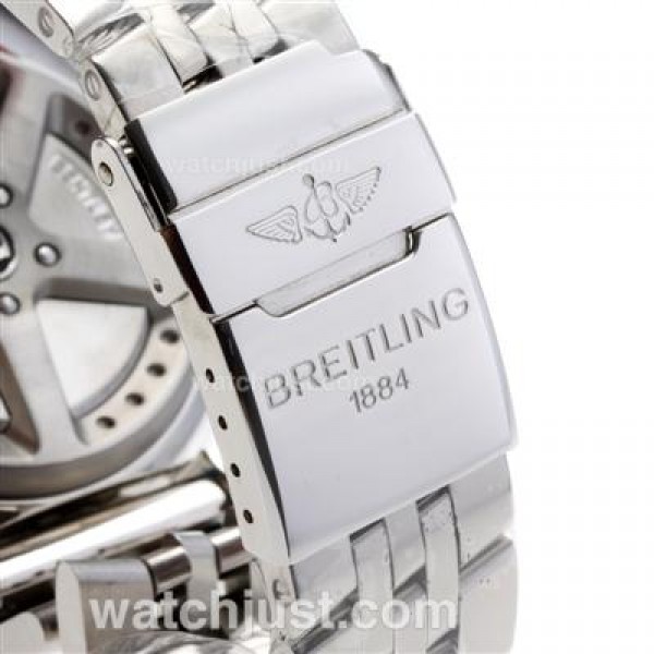 Breitling Bentley 6.75 Big Date Chronograph Swiss Valjoux 7750 Movement with Brown Dial S/S