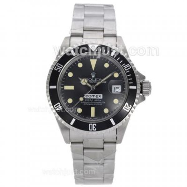 Cheap Rolex Submariner Comex Replica Watches With Black Dials For Sale