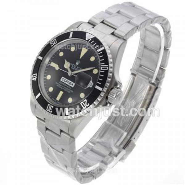Cheap Rolex Submariner Comex Replica Watches With Black Dials For Sale