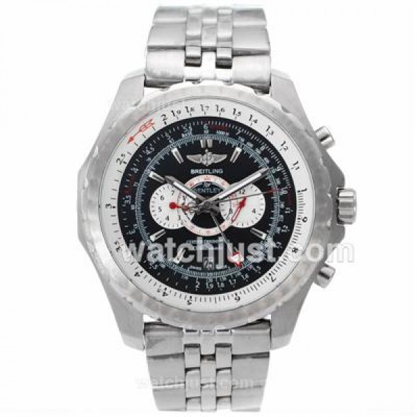 Breitling for Bentley Motors T Automatic with Black Dial S/S