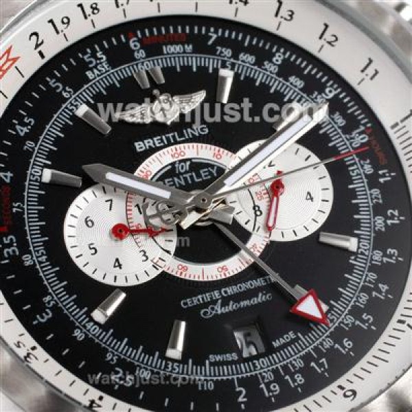 Breitling for Bentley Motors T Automatic with Black Dial S/S