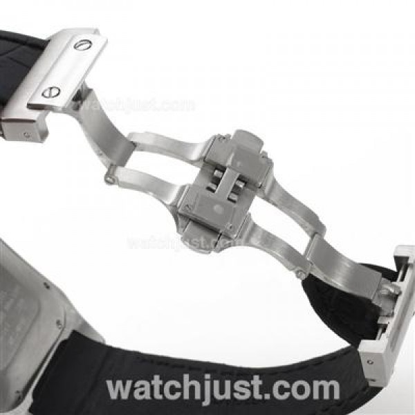 Best 1:1 Cartier Santos 100 Replica Watches With White Dials For Sale
