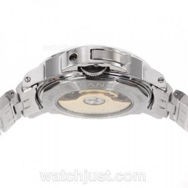 Panerai Luminor Marina Automatic with Black Dial-18K Plated Gold Movement