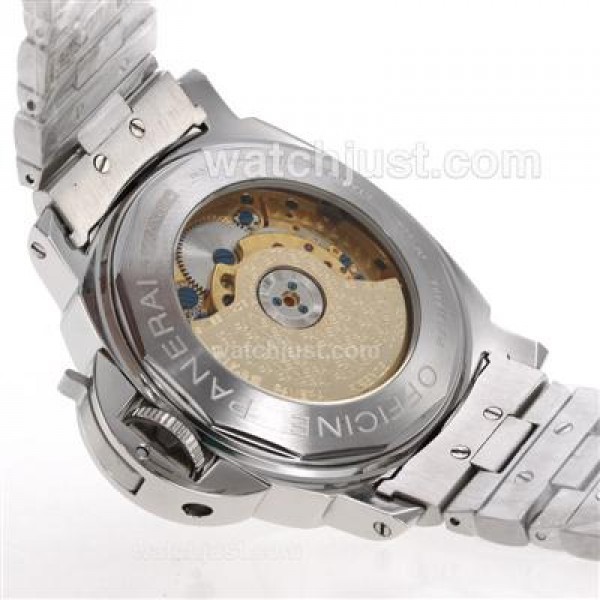 Panerai Luminor Marina Automatic with Black Dial-18K Plated Gold Movement