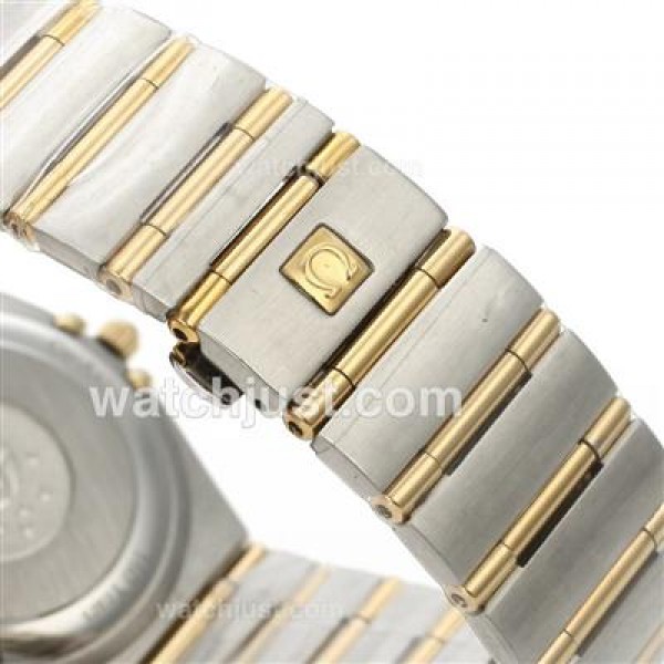Omega Constellation Swiss ETA Movement Two Tone Diamond Markers with MOP Dial