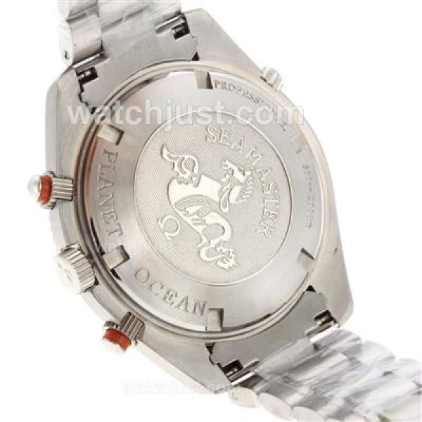 Omega Seamaster Planet Ocean Automatic with Orange Markers and Bezel S/S