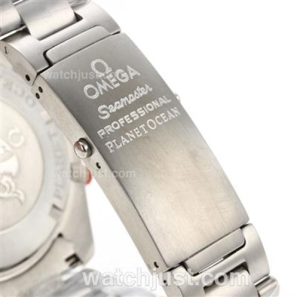 Omega Seamaster Planet Ocean Automatic with Orange Markers and Bezel S/S