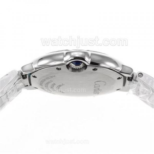AAA Quality Ballon bleu de Cartier Fake Watches With White Dials For Sale