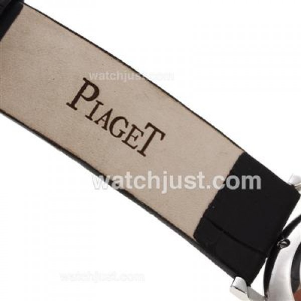 Piaget Altiplano XL White Dial with Leather Strap