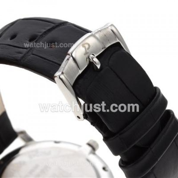 Piaget Altiplano XL Black Dial with Leather Strap