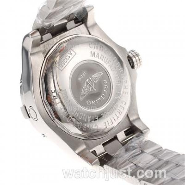 Breitling Cockpit Swiss ETA 2836 Movement with Black Dial S/S