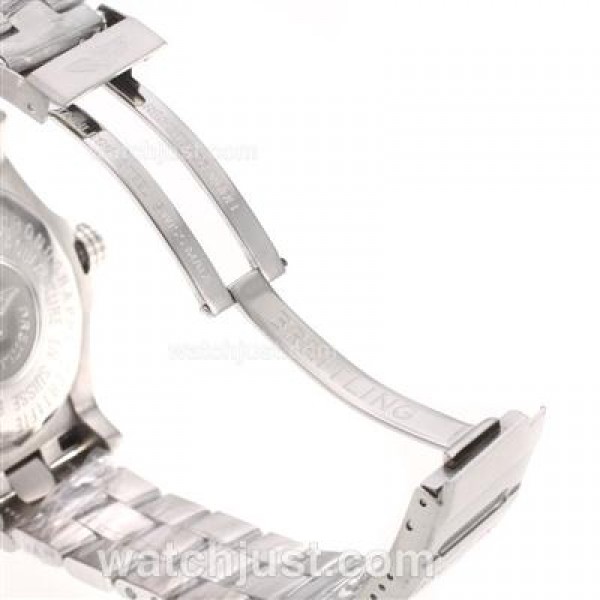 Breitling Cockpit Swiss ETA 2836 Movement with Black Dial S/S