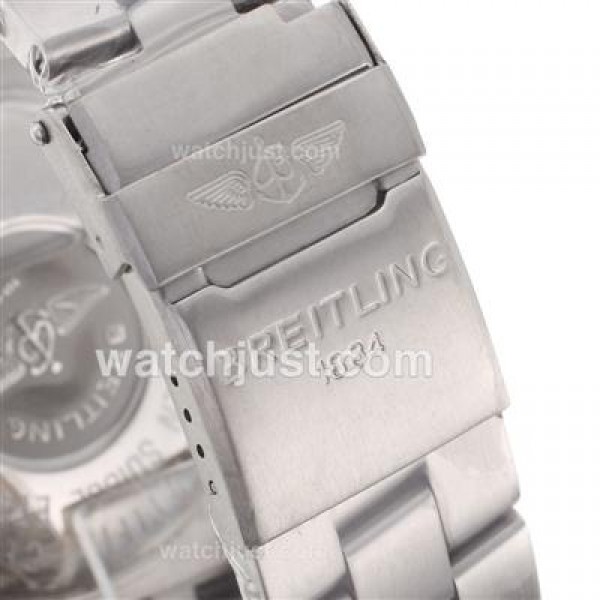 Breitling Cockpit Swiss ETA 2836 Movement with Black Dial S/S