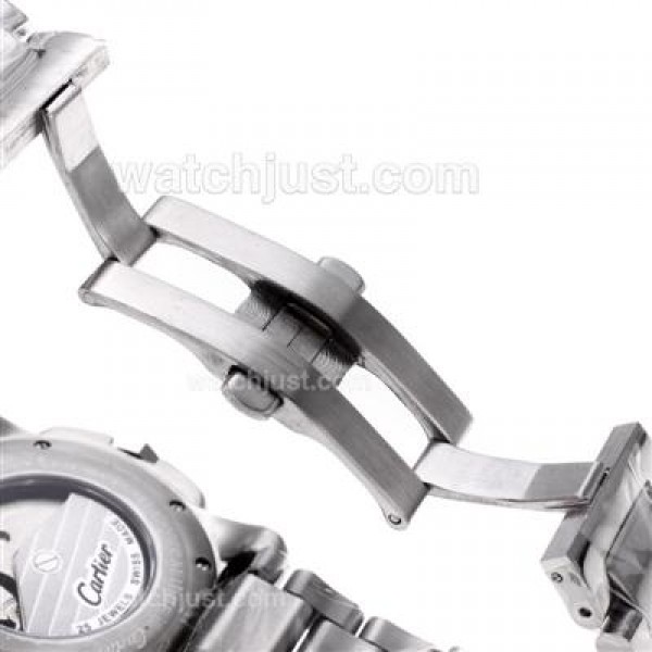 Cartier Calibre de Cartier Automatic with Black Dial S/S