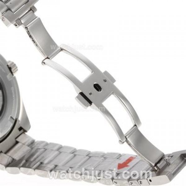 Omega Seamaster Day-Date Automatic with Black Dial S/S