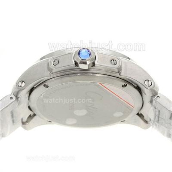 Cartier Calibre de Cartier with White Dial S/S - New Version