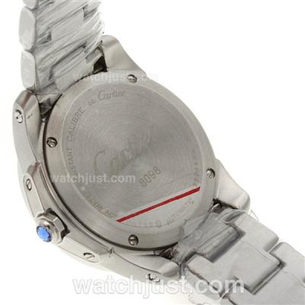 Cartier Calibre de Cartier with White Dial S/S - New Version