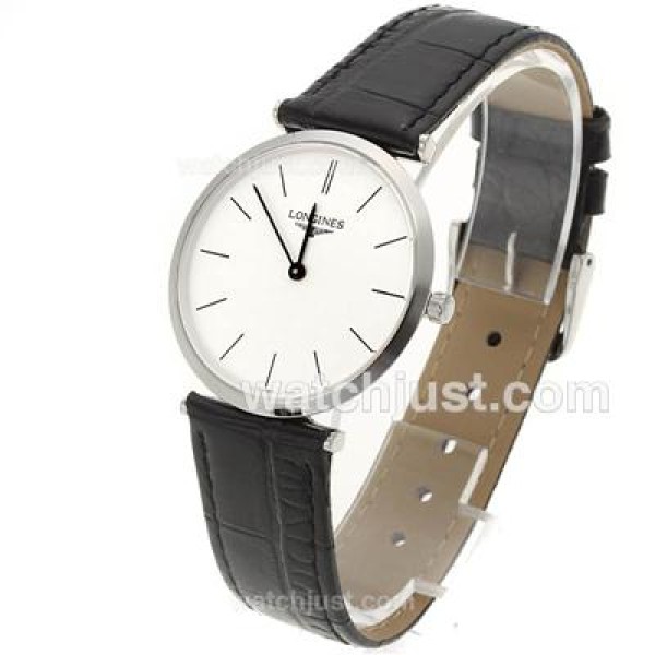 Longines La Grande Classique Swiss ETA Movement with White Dial and Stick Marking