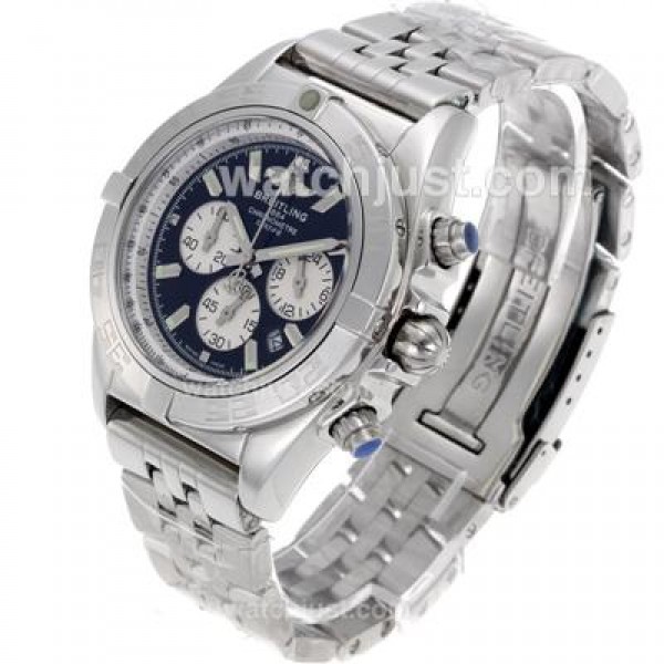 Breitling Chronomat B01 Working Chronograph with Black Dial-Stick Markers