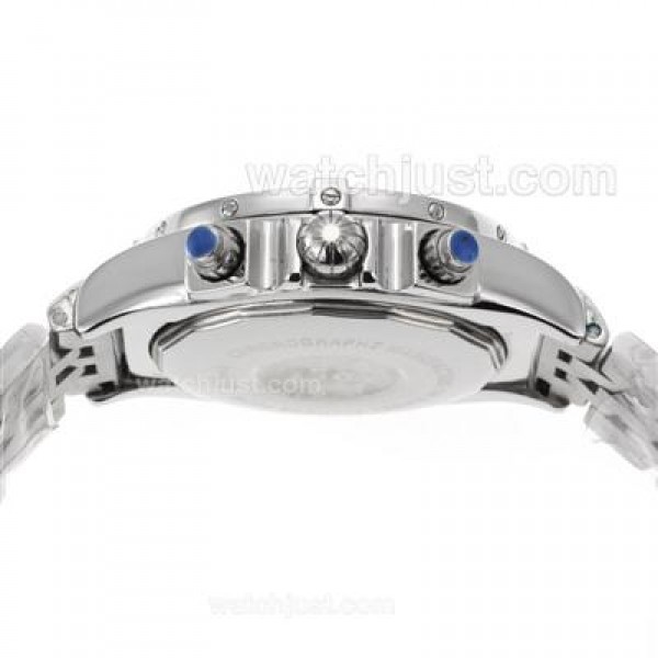 Breitling Chronomat B01 Working Chronograph with Black Dial-Stick Markers