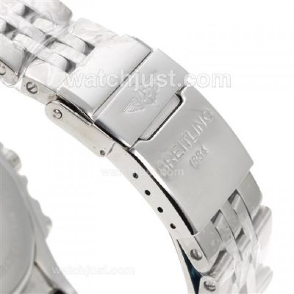 Breitling Chronomat B01 Working Chronograph with Black Dial-Stick Markers