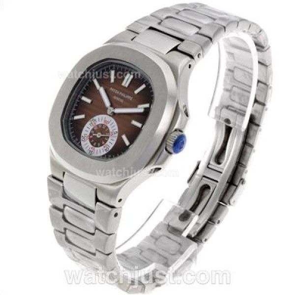 Patek Philippe Nautilus Automatic with Brown Dial S/S