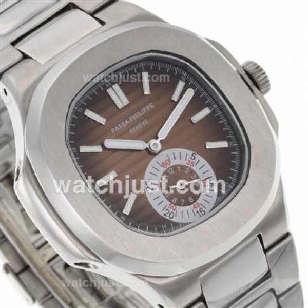 Patek Philippe Nautilus Automatic with Brown Dial S/S