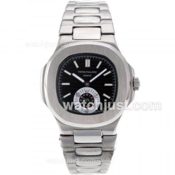 Patek Philippe Nautilus Automatic with Black Dial S/S