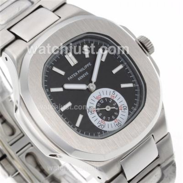 Patek Philippe Nautilus Automatic with Black Dial S/S